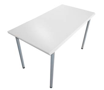 TABLE 1300X678 PIED FIXE GRIS 137+HT720