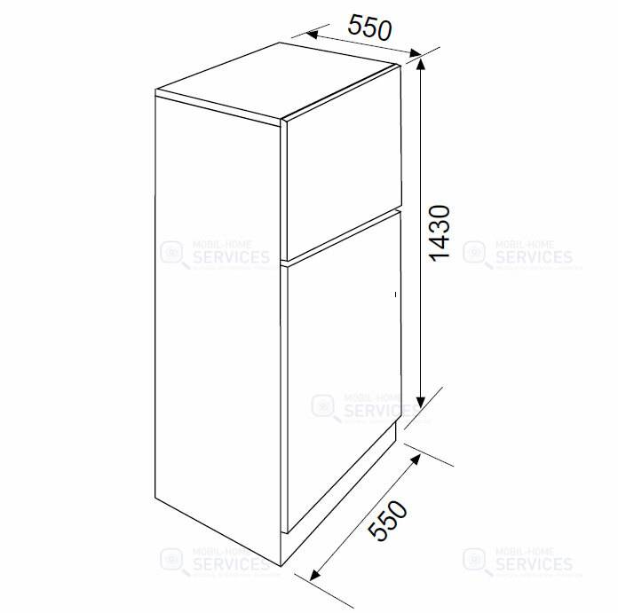 REFRIG CONGEL 2 P BLANC 207L