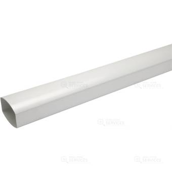 TUBE DESC. PVC 105X76 LG3M BLANC