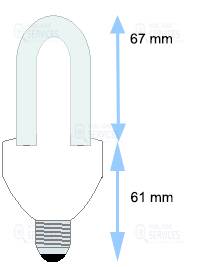 AMPOULE LED 3U E14 7W 3500K