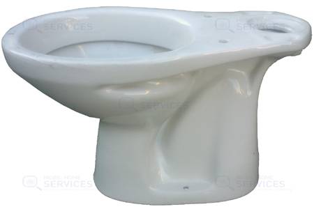 CUVETTE WC BLANC EVACUATION VERTICALE