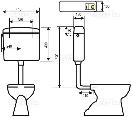 RESERVOIR SEMI BAS EXTRAPLAT