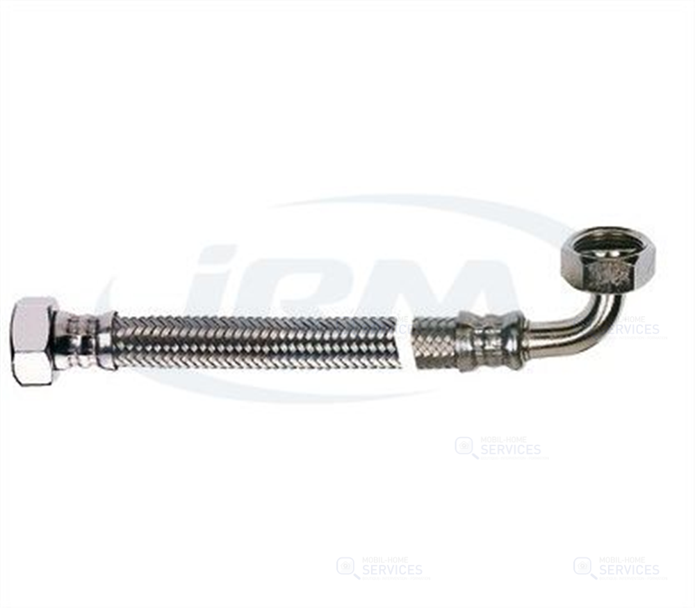 FLEX INOX FF 1/2 COUDE L1350 AVEC JOINTS INTEGRES