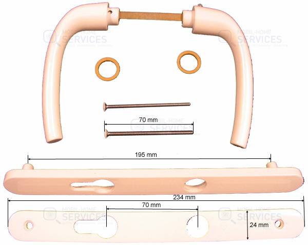 ENS. POIGNEE INT/EXT BEIGE